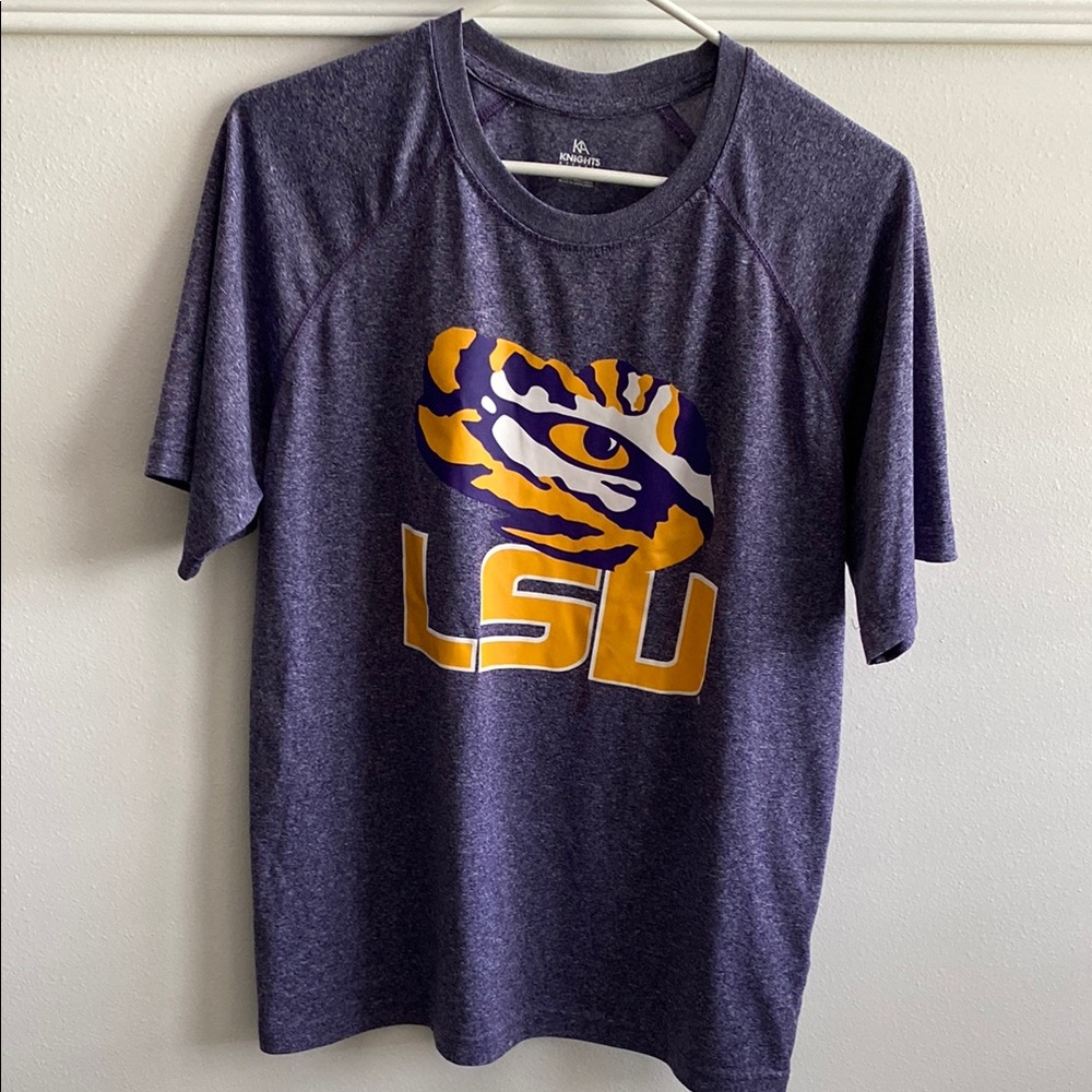 LSU Purple Short Sleeve Tee